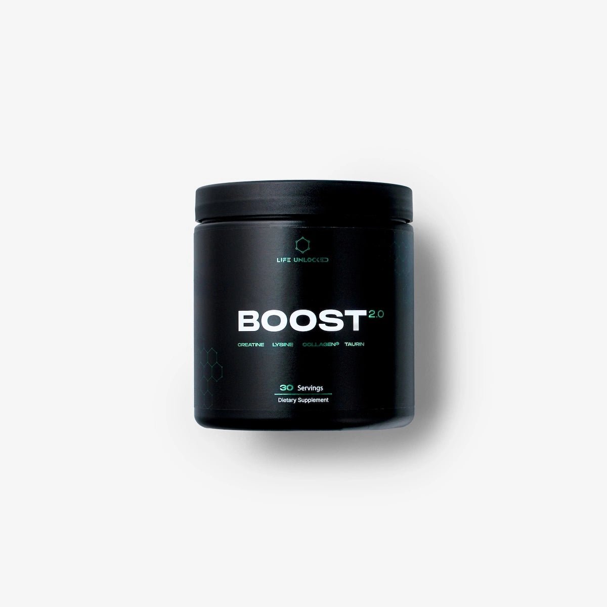 BOOST 2.0 Creatine + Taurin + Lysine + Collagen + B9 - LifeUnlocked
