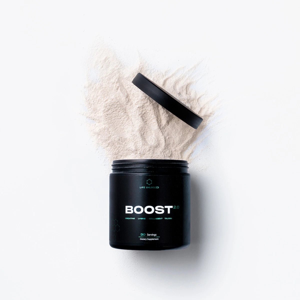 BOOST 2.0 Creatine + Taurin + Lysine + Collagen + B9 - LifeUnlocked