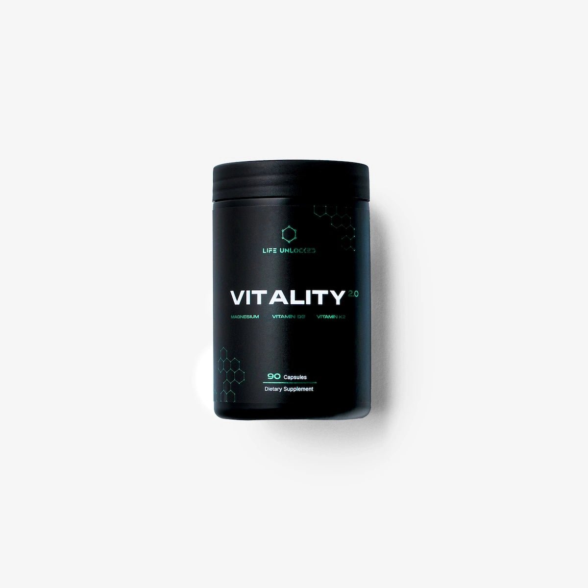 VITALITY 2.0 Magnesium + Vitamin D3 + K2 - LifeUnlocked